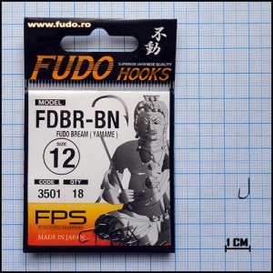 Carlig Fudo Bream Yamame Black Nickel - Img 2