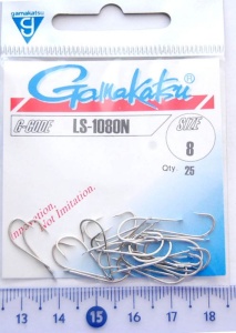 Carlige Gamakatsu LS-1080N Nickel 25buc/plic - Img 2