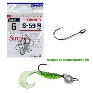 Carlige Owner S-59 Spoon Spinner - Img 2