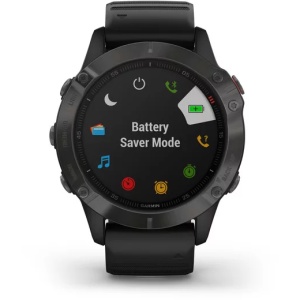 Ceas Garmin Fenix 6 Sapphire Gray Black 47mm - Img 2