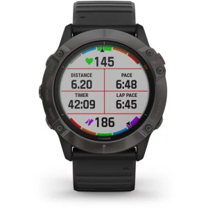 Ceas Garmin Fenix 6X Pro Solar Carbon Black 51mm - Img 6