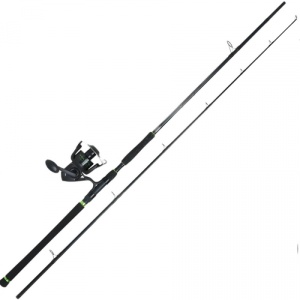 Combo Lanseta DAM Silure Vertical 1.80m 100-250g + Mulineta Penn Whrat II 5000 - Img 2