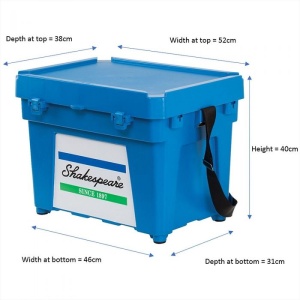 Cutie Shakespeare Seatbox Blue 58cm x 38cm x 40cm - Img 2