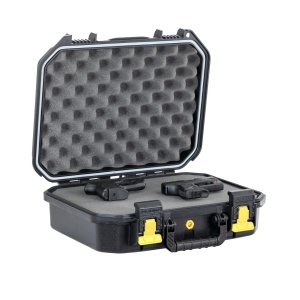 Cutie Plano All Weather 2 pentru pistol cu etanșare Dri-Loc, spumă pluck-to-fit și valvă de presiune, ideală pentru transport sigur.