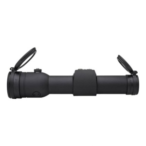 Aimpoint Hunter H34L 2 MOA montat pe pușcă de vânătoare, red dot tubular 34 mm cu autonomie 50.000 ore.