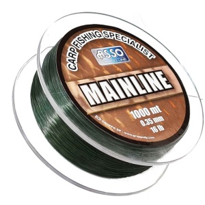 Fir Monofilament Asso Mainline Green 1000m