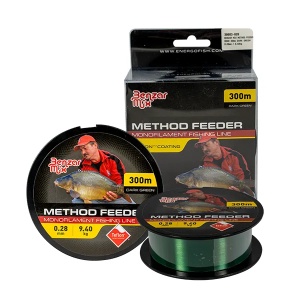 Fir Monofilament Benzar Method Feeder Teflon Dark Green 300m