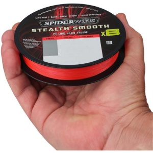 Fir Textil SpiderWire Stealth Smooth 8 Braid Code Red 150m - Img 2
