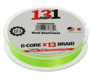Fir Textil Sufix 131 G-Core X13 Braid Neon Chartreuse 150m
