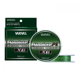Fir Textil Varivas Absolute Premium PE X8 Marking Green 150m