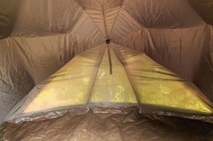 Fox Retreat Brolly System Cu Capsula Detasabila 262cm x 178cm x 128cm - Img 6