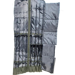 Husă Mack2 Accurate 13' – Vizualizare coloană de aluminiu și compartimente generoase pentru 4 mulinete Big Pit.