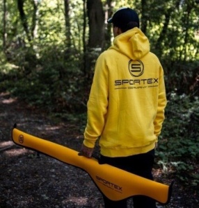 Husa Semirigida Sportex EVA Rod Bag Yellow 1 Compartiment - Img 2