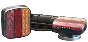 Instalatie elctrica peridoc LED 12V cu prindere magnetica