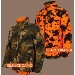 Jachetă de vânătoare reversibilă Blaser Silence Rotation Silence Camo / Blaze Orange