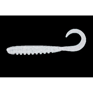 Jackall Tide Curly Worm 5cm 8buc/plic Clear HL Flake