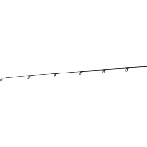 Lanseta spinning Daiwa Tournament AGS Solid Spin 1.95m 4-18g detaliu inele AGS carbon si varf plin.