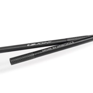 Lansetă Rapture Drone BTX Bottom 2.00m 0.1-4g evidențiind îmbinarea CX Joint, inelele K-SiC și mandrina minimalistă cu miez de carbon.