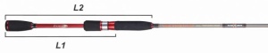 Lanseta Sakura Redbird Spinning RDS 902M 2.74cm 5-25g 2buc - Img 5