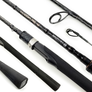 Lansetă Sportex Hydra RS3 – blank Toray T800 ultra-rapid, sensibilitate ridicată, inele Seaguide SIC și control excelent pentru pescuitul modern la răpitori