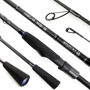 Lansetă Sportex Nova RS3 Allround 2.35m – blank din carbon Toray, acțiune rapidă, sensibilitate ridicată și control excelent pentru pescuit modern și versatil la răpitori.
