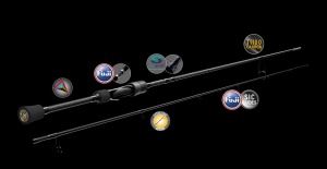 Lansetă Sportex Rival Baitcast – blank T1100 Carbon, acțiune Extra Fast și componente FUJI, creată pentru pescuit spinning precis la bass și rapitori