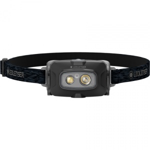 Lanterna frontală Ledlenser HF4R Core Black 500 lumeni cu încărcare magnetică