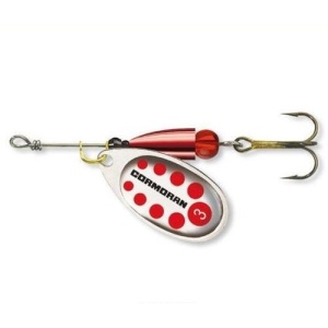 Lingurita Rotativa Cormoran Bullet Silver-Red nr.1, 3g