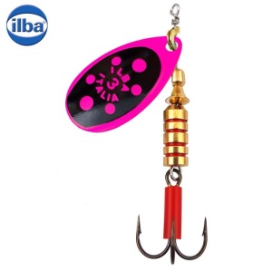 Lingurita Rotativa Ilba Tondo Bolt Black Bolt Fluopink Nr0 2g