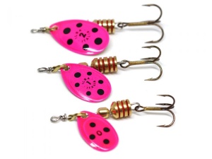 Lingurita Rotativa Ilba Tondo Fluo Pink Fluo/Black Nr1 3g - Img 4