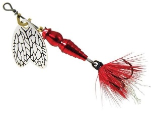Lingurita Rotativa Mepps Thunder Bug Fly Red nr.00, 1.5g