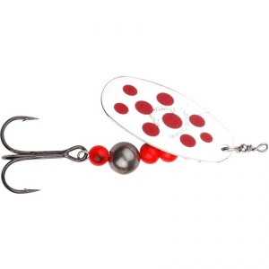 Lingurita rotativa Savage Gear Caviar Nr3 9.5g Fluo Orange Silver