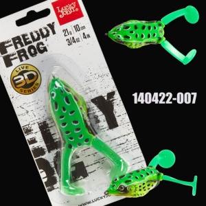 Lucky John 3D Freddy Frog V-Leg 10cm 21g 007 - Img 2