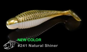 Lunker City Grubster 7cm 241 Natural Shiner