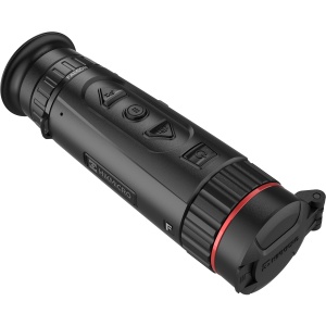 Monocular Hikmicro Falcon FH35 cu senzor 384×288, OLED 1024×768, sensibilitate NETD <20mK, autonomie 7 ore și carcasă din magneziu cu protecție IP67