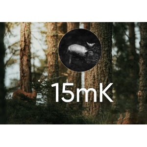 Monocular termic Hikmicro Lynx LH35 3.0 – detecție la 1800 m, precizie extremă și tehnologie AI de ultimă generație