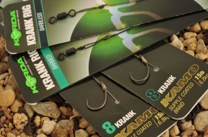 Montura Korda Krank Ready Rig Barbed + Free Extenda Stops 1buc/blister - Img 2