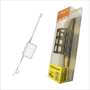 Montura Orange Carp Rig Feeder Cage in-line 60g