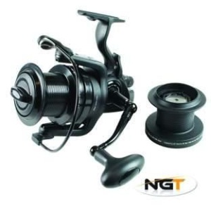 Mulineta Crap NGT Dynamic Cu Baitrunner Big Pit 7000 - Img 5