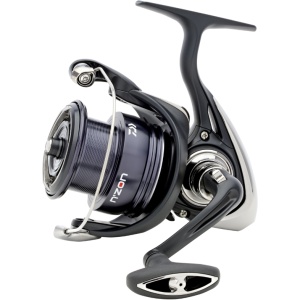Mulineta Daiwa 25 N’Zon LT – design Airdrive, construcție rigidă, tambur ABS long-cast și frână ATD Type-L pentru pescuit de feeder și match la nivel profesionist.