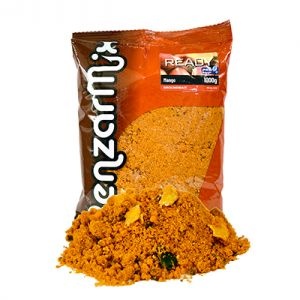 Nada Benzar Ready Carp 1kg – groundbait gata preparată cu micropelete, ideală pentru pescuitul la feeder și method feeder, eficientă pe orice tip de apă.