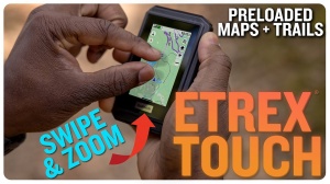 Garmin eTrex Touch – Navigator portabil cu ecran tactil 3”, hărți TopoActive, autonomie 130h, rezistență IP67 și precizie multi-band. Perfect pentru drumeții, ciclism și explorare în aer liber.
