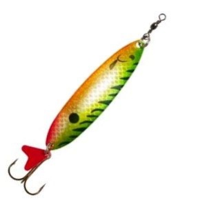 Oscilanta DAM Effzett Slim Standard Spoon 80mm 24g Fire Tiger UV