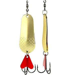 Oscilanta Somn Formax Attack Double Spoon 31g Gold, Lingura Dubla Zgomotoasa