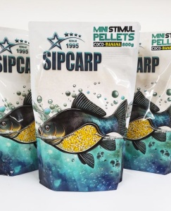 Pelete SipCarp Mini Stimul Pellets 2-3mm 800g - Img 8