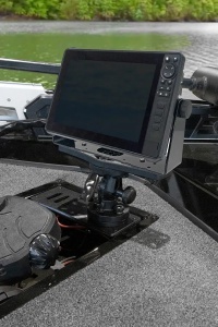 Platformă Suport Sonar Rotativ Railblaza HEXX – Sistem ultra-robust cu două axe de reglare, capabil să susțină sonare de până la 5kg, dotat cu bază HEXX detașabilă