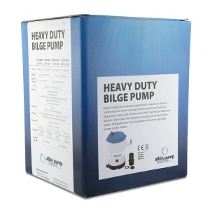 Pompă de Santină Albin Pump Marine 2250GPH Heavy Duty – Putere record de 140L/min și fiabilitate suedeză pentru siguranța ambarcațiunilor de mare tonaj.