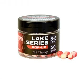Pop Up Benzar Lake Series 6–8mm – pop-up-uri cu arome noi pentru ape intens pescuite, flotabilitate controlată și culori vii, ideale pentru prezentări precise la method feeder.