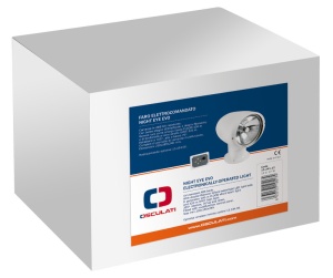 Proiector cu telecomanda Evo LED 27W 12V Osculati 2600 Lumeni cu raza SPOT de 320m si carcasa ABS rezistenta la UV.