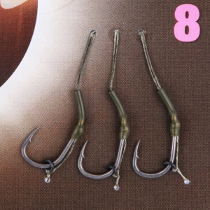 Riguri Korda Wide Gape X Loops Micro-Barbed 18lbs 3buc/plic - Img 2